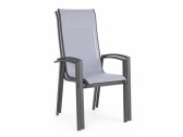 Кресло металлическое текстиленовое Garden Relax Grimsey алюминий, текстилен антрацит Фото 7