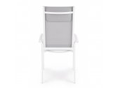 Кресло металлическое текстиленовое Garden Relax Grimsey алюминий, текстилен белый Фото 3