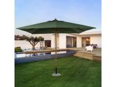 Зонт садовый Garden Relax Eclipse алюминий, полиэстр зеленый Фото 5