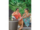 Стол пластиковый мини-бар Keter Cool Bar полипропилен мокко, светло-серый Фото 3