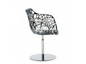 Кресло дизайнерское Fast Forest алюминий, сталь черный Фото 2