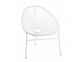 Кресло дизайнерское Garden Relax Dorothy оцинкованная сталь, полиэстер белый Фото 1