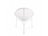 Кресло дизайнерское Garden Relax Dorothy оцинкованная сталь, полиэстер белый Фото 3