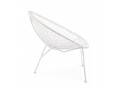 Кресло дизайнерское Garden Relax Dorothy оцинкованная сталь, полиэстер белый Фото 4