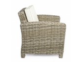 Кресло плетеное с подушками Garden Relax Lesly алюминий, искусственный ротанг натруальный Фото 5