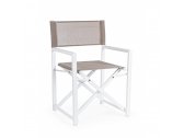 Кресло металлическое текстиленовое Garden Relax Taylor алюминий, текстилен коричневый Фото 2