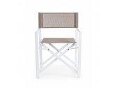 Кресло металлическое текстиленовое Garden Relax Taylor алюминий, текстилен коричневый Фото 3