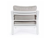Кресло металлическое с подушками Garden Relax Quentin алюминий, ткань серый Фото 4