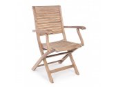 Кресло деревянное Garden Relax Maryland тик коричневый Фото 2
