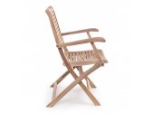 Кресло деревянное Garden Relax Maryland тик коричневый Фото 4