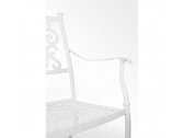 Кресло обеденное металлическое Garden Relax Ivrea алюминий белый Фото 7