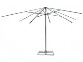 Зонт профессиональный KUPAVNA С рычажным приводом сталь, ткань оксфорд белый, бежевый Фото 4