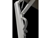 Зонт профессиональный Scolaro Astro Starwhite алюминий, акрил белый, серо-коричневый Фото 5
