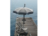 Зонт садовый Maffei Mare сталь, дралон белый, серо-коричневый Фото 1