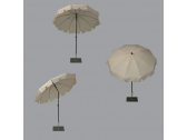 Зонт пляжный Maffei Allegro сталь, полиэстер слоновая кость Фото 7
