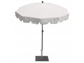 Зонт пляжный Maffei Allegro сталь, полиэстер белый Фото 1