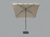 Зонт садовый с поворотной рамой Maffei Allegro сталь, полиэстер белый Фото 3