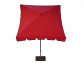Зонт садовый с поворотной рамой Maffei Allegro сталь, полиэстер красный Фото 1