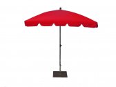 Зонт садовый с поворотной рамой Maffei Allegro сталь, полиэстер красный Фото 2