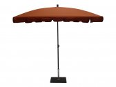 Зонт садовый с поворотной рамой Maffei Allegro сталь, дралон терракотовый Фото 3