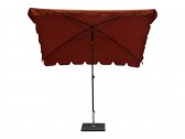 Зонт садовый с поворотной рамой Maffei Allegro сталь, дралон терракотовый Фото 4