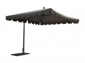 Зонт садовый с поворотной рамой Maffei Allegro алюминий, полиэстер серо-коричневый Фото 2