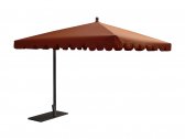 Зонт садовый с поворотной рамой Maffei Allegro алюминий, TexMa терракотовый Фото 3