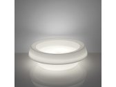 Кашпо пластиковое светящееся SLIDE Gio Piatto Lighting полиэтилен белый Фото 3