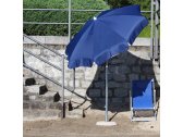 Зонт садовый с поворотной рамой Maffei Alux алюминий, полиэстер синий Фото 1