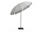 Зонт садовый с поворотной рамой Maffei Novara сталь, полиэстер серый Фото 3