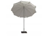 Зонт садовый с поворотной рамой Maffei Novara сталь, полиэстер серый Фото 4