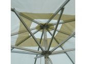 Зонт садовый Maffei Fibrasol Silver стекловолокно, полиэстер слоновая кость Фото 4