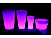 Кашпо пластиковое светящееся LED Cone полиэтилен RGB Фото 18