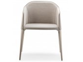 Кресло металлическое мягкое PEDRALI Laja алюминий, ткань Фото 10
