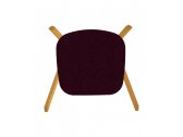 Кресло с обивкой Gaber Chevalet BL бук, pu-flex, ткань Фото 7