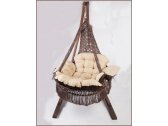 Кресло подвесное с каркасом Besta Fiesta Cartagena дерево, полиамидная нить Фото 9