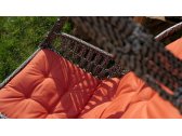 Подвесное кресло-качели Besta Fiesta Инка полиамидная нить серебристо-черный, оранжевый Фото 6