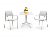 Комплект пластиковой мебели Nardi Clip Riva стеклопластик белый Фото 1