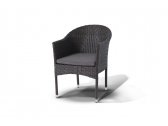 Комплект плетеной мебели 4SIS Раф алюминий, искусственный ротанг коричневый Фото 8