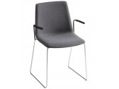 Кресло с обивкой Gaber Akami SS металл, pu-flex, ткань Фото 1