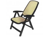 Кресло пластиковое складное Nardi Delta полипропилен, текстилен антрацит, бежевый Фото 4