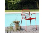 Кресло металлическое Scab Design Summer сталь красный Фото 5