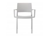 Кресло пластиковое Scab Design Kate стеклопластик светло-серый Фото 3