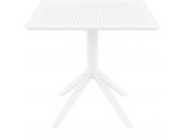 Стол пластиковый Siesta Contract Sky Table 80 металл, пластик белый Фото 1