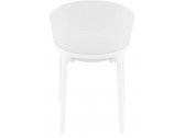 Кресло пластиковое Siesta Contract Sky стеклопластик, полипропилен белый Фото 6