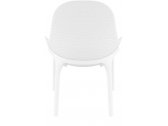 Лаунж-кресло пластиковое Siesta Contract Sky Lounge стеклопластик, полипропилен белый Фото 8