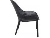Лаунж-кресло пластиковое Siesta Contract Sky Lounge стеклопластик, полипропилен черный Фото 6