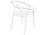 Кресло пластиковое Siesta Contract Mila стеклопластик белый Фото 7
