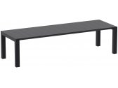 Стол пластиковый раздвижной Siesta Contract Vegas Table XL стеклопластик черный Фото 1