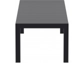Стол пластиковый раздвижной Siesta Contract Vegas Table XL стеклопластик черный Фото 8